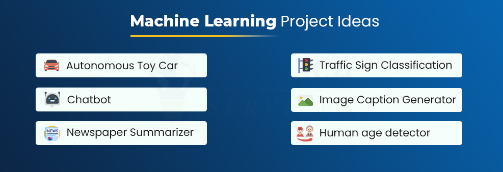 Machine learning project&nbsp;