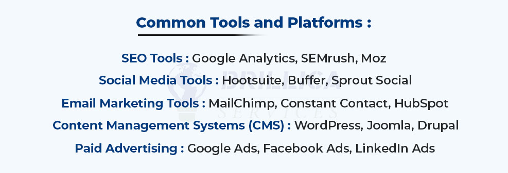 Common Tools and Platforms